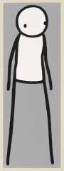 Stik: Walk (grey) - Signed Print