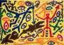 A. R. Penck: Jagd - Signed Print