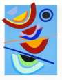 Sir Terry Frost: Blue Circle - Signed Print