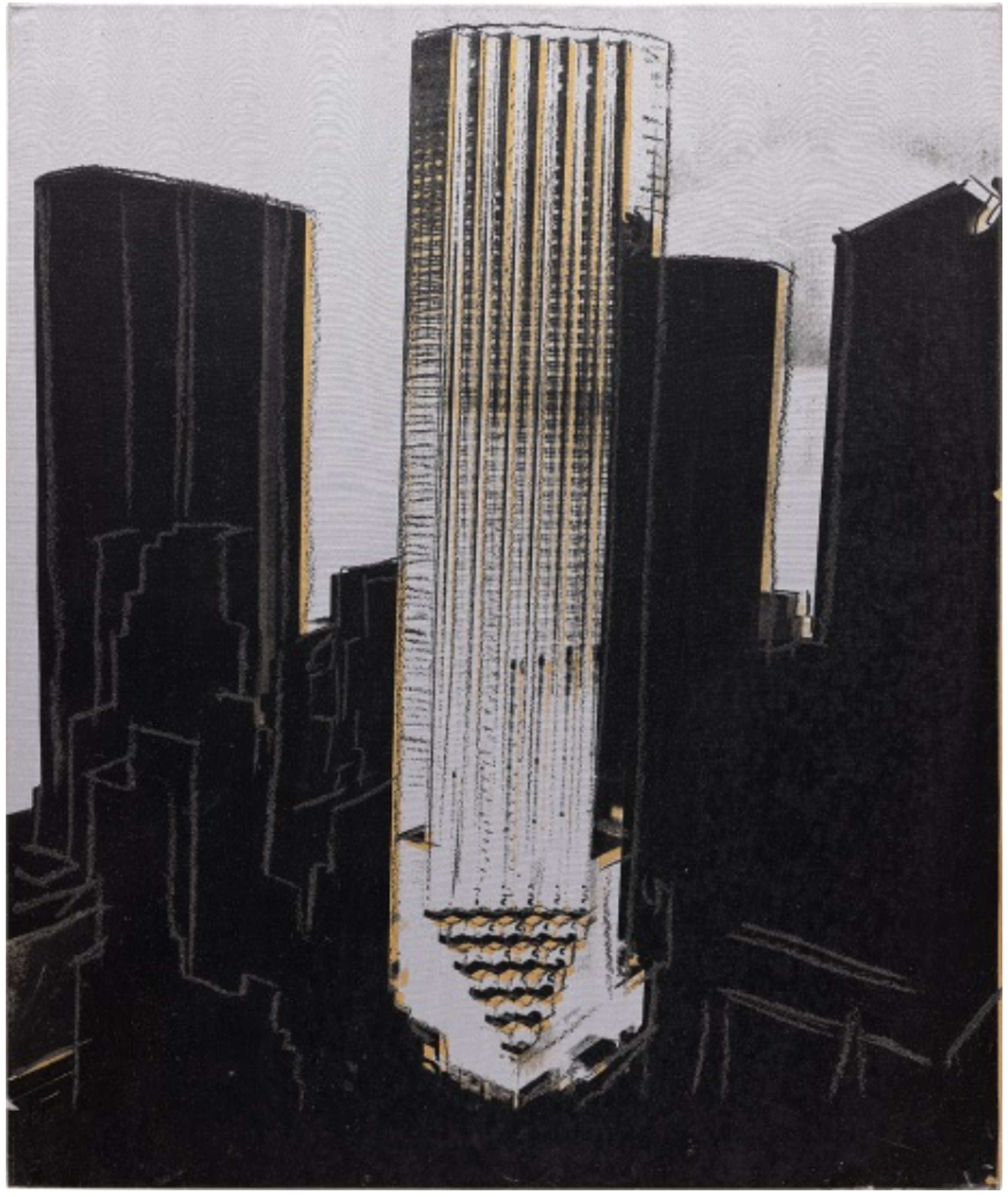 Les gratte-ciel de New York par Andy Warhol - Phillips