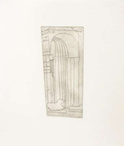 Verona (The Duomo) - Signed Print by Ben Nicholson 1965 - MyArtBroker