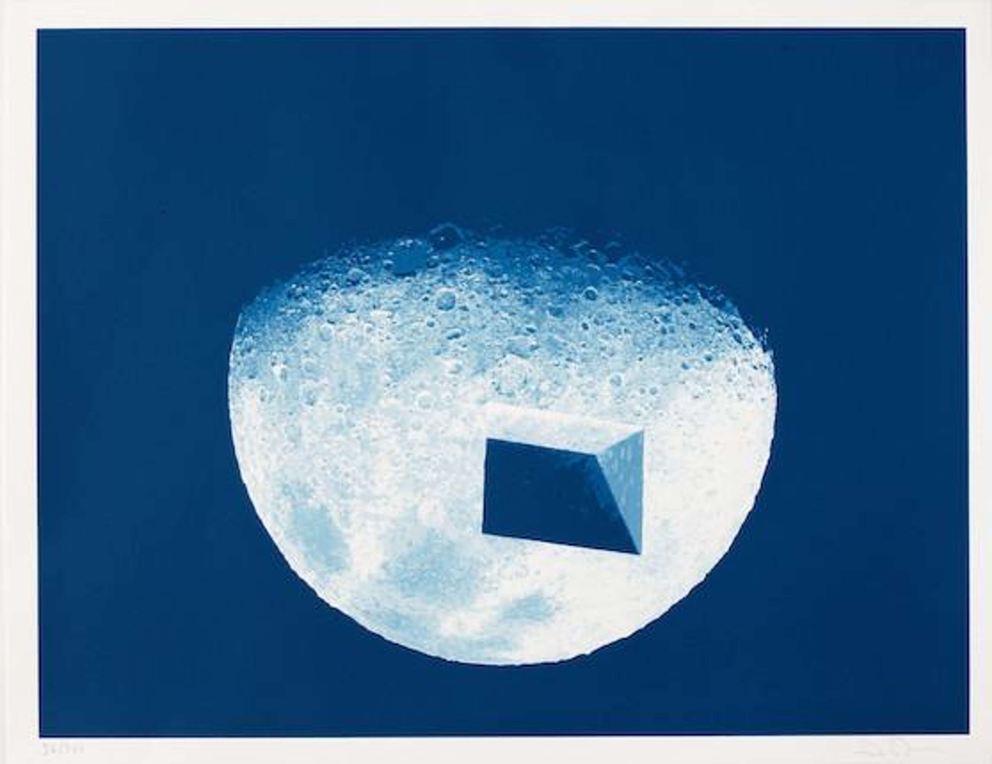 Square Out Of The Moon - Signed Print by Daniel Arsham 2021 - MyArtBroker