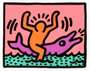 Keith Haring: Pop Shop V, Plate II - Unsigned Print
