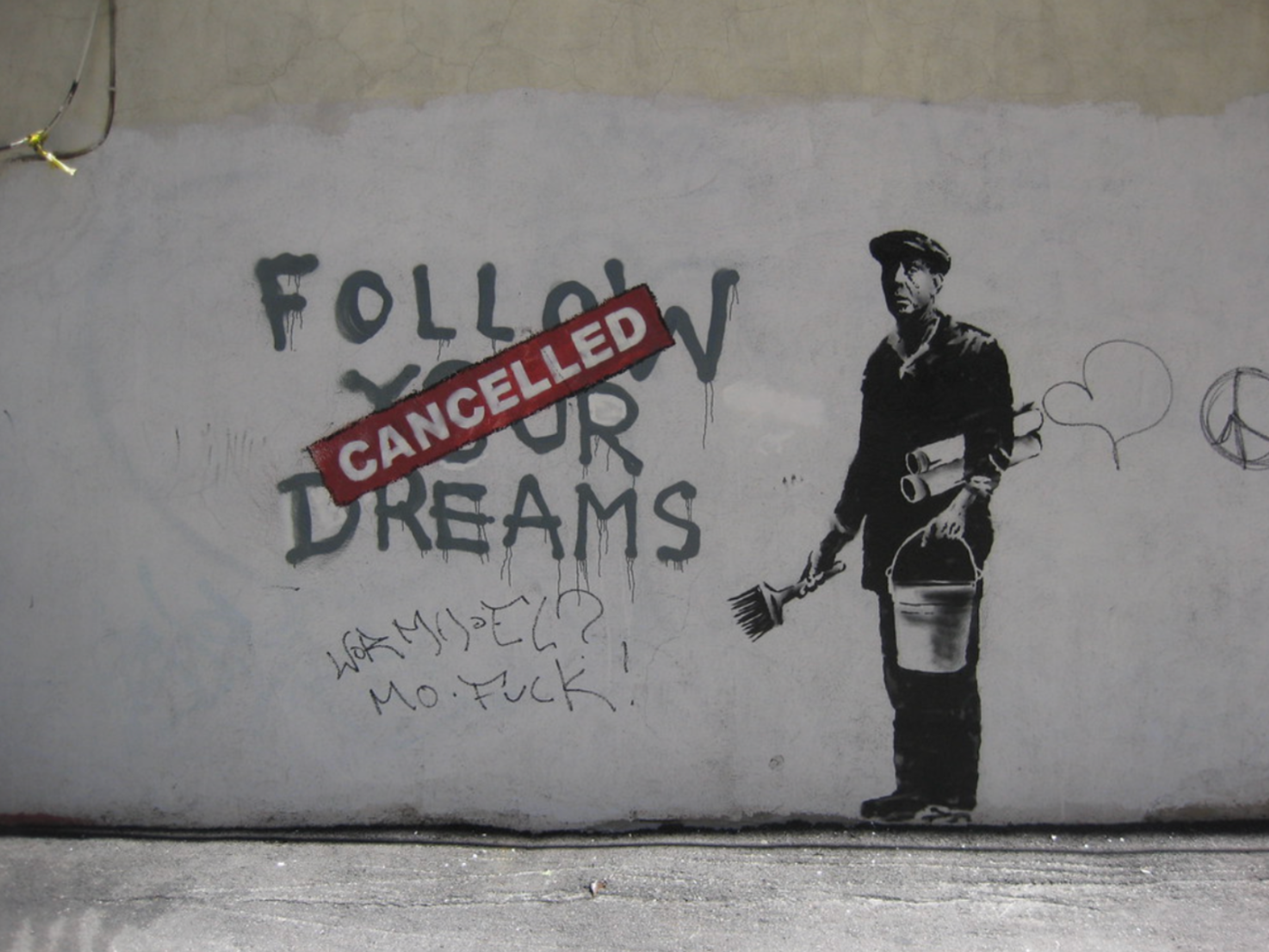 Suivez Vos Rêves (Annulé) par Banksy - MyArtBroker