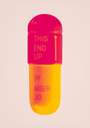 Damien Hirst: The Cure (powder pink, lollypop red, golden yellow) - Signed Print