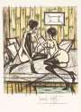 Bernard Buffet: Jeux De Dames V - Signed Print
