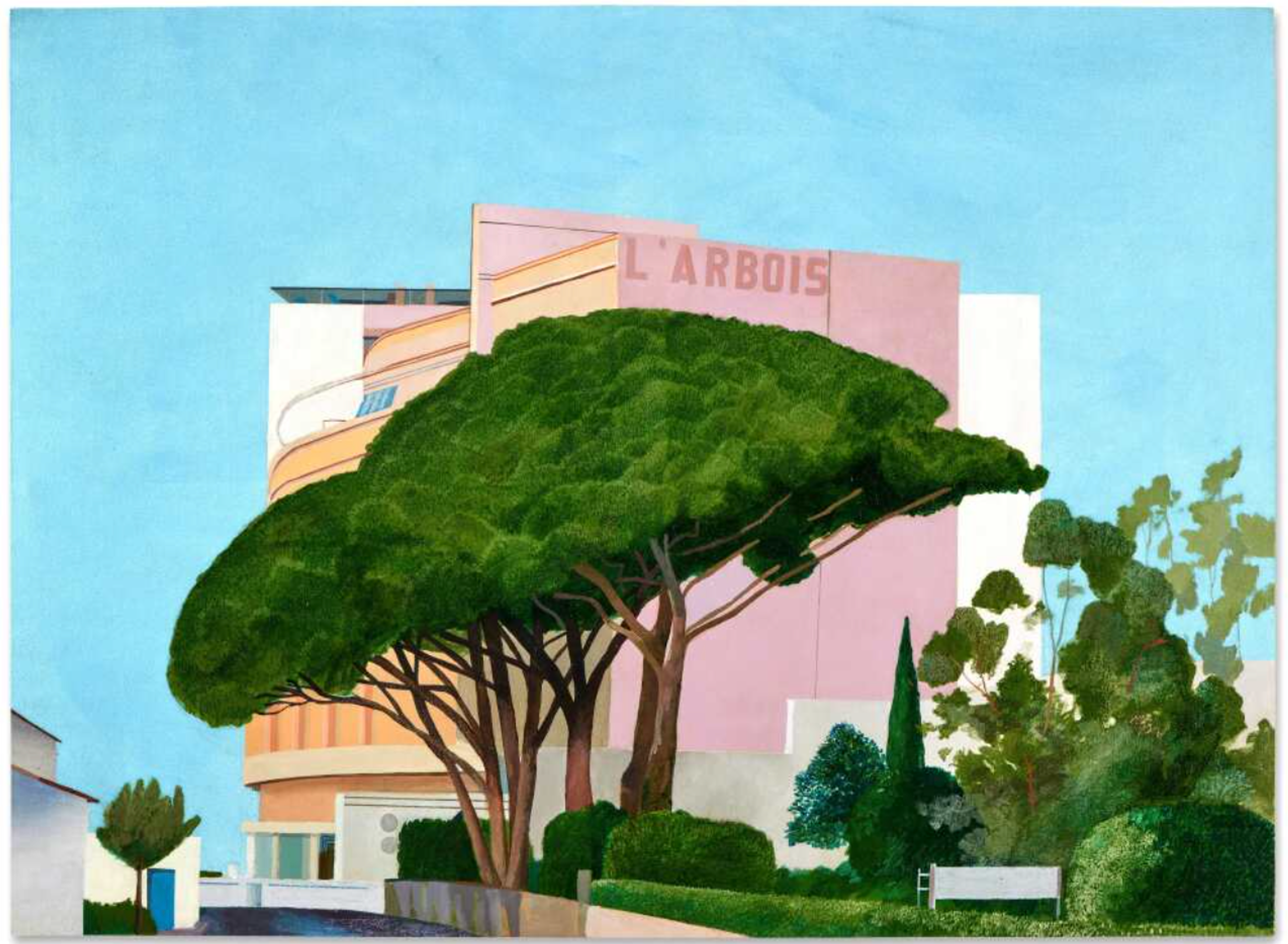 L'Arbois, Sainte-Maxime par David Hockney - Sotheby's