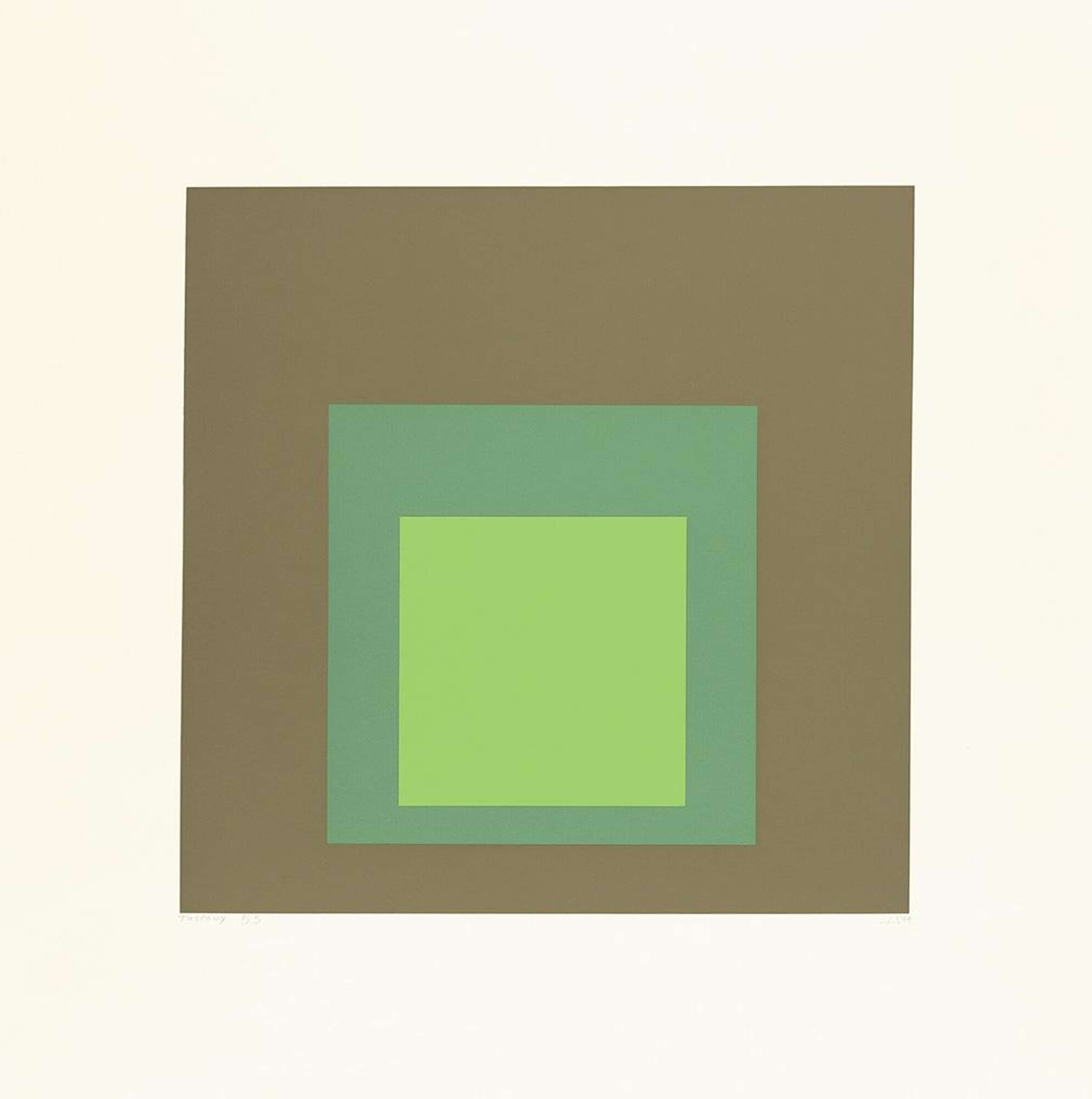 Tuscany - Signed Print by Josef Albers 1966 - MyArtBroker
