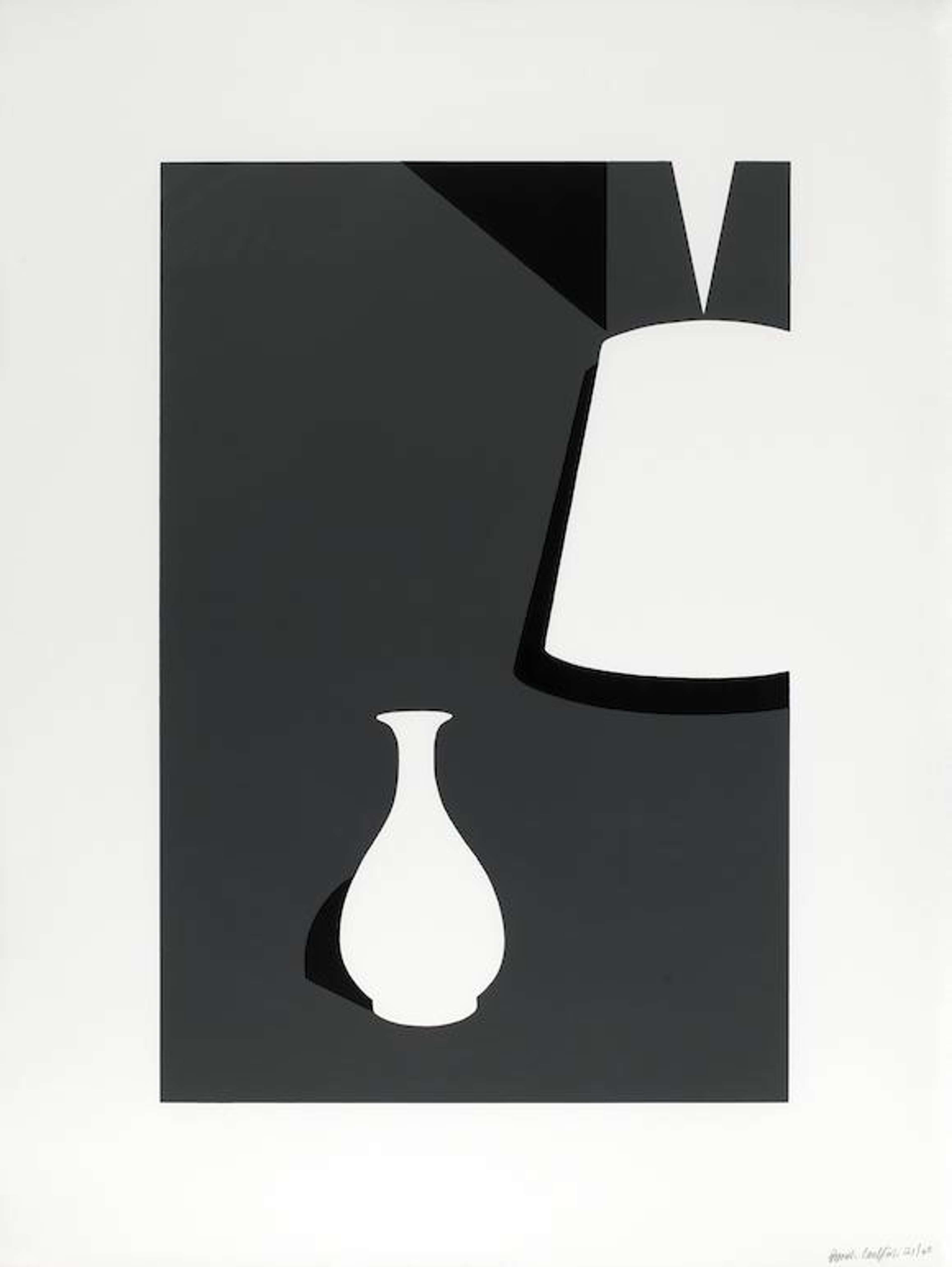 Lamp And Lung Ch'uan Ware - Signed Print by Patrick Caulfield 1990 - MyArtBroker
