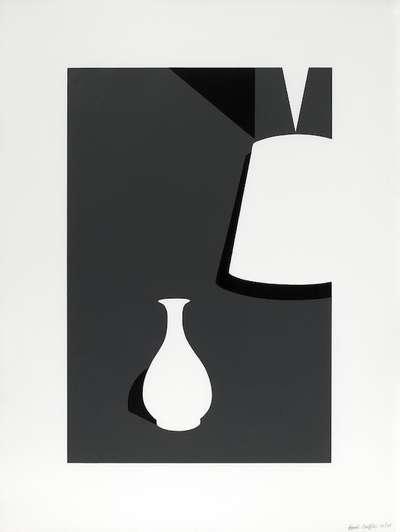 Lamp And Lung Ch'uan Ware - Signed Print by Patrick Caulfield 1990 - MyArtBroker