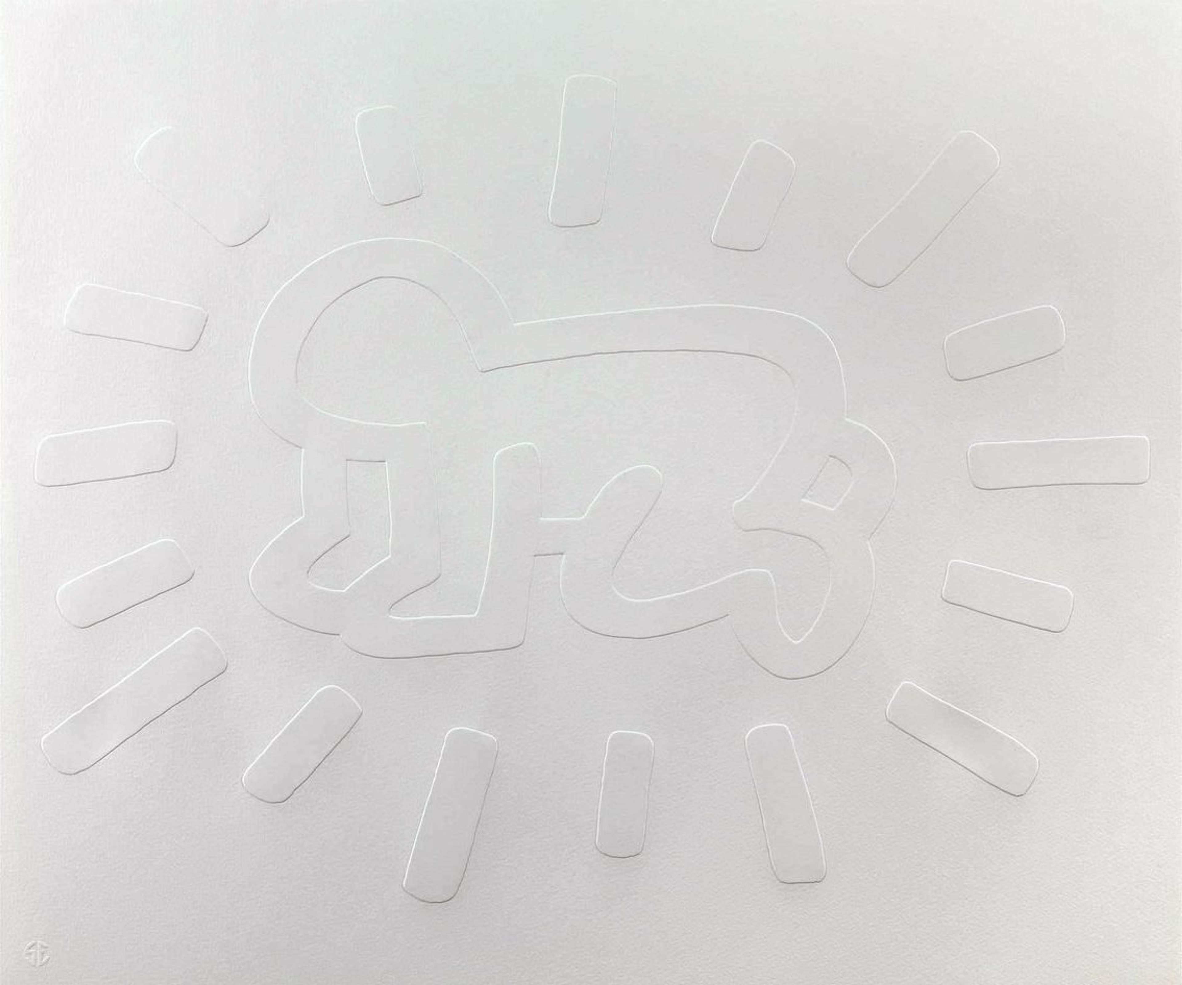 10 faits à connaître sur les œuvres « White Icons » de Keith Haring