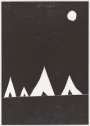 David Shrigley: Untitled (Four Tents) - Signed Print