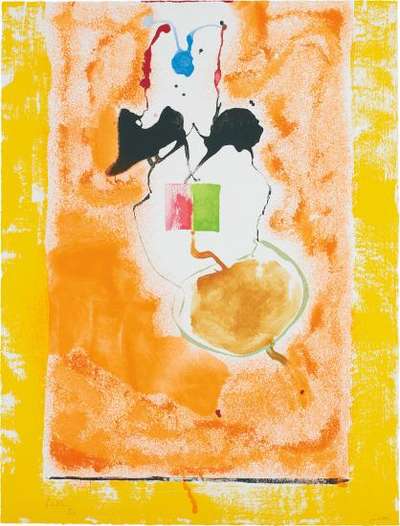 Solar Imp - Signed Print by Helen Frankenthaler 2001 - MyArtBroker