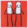 Stik: Holding Hands (red) - Signed Print