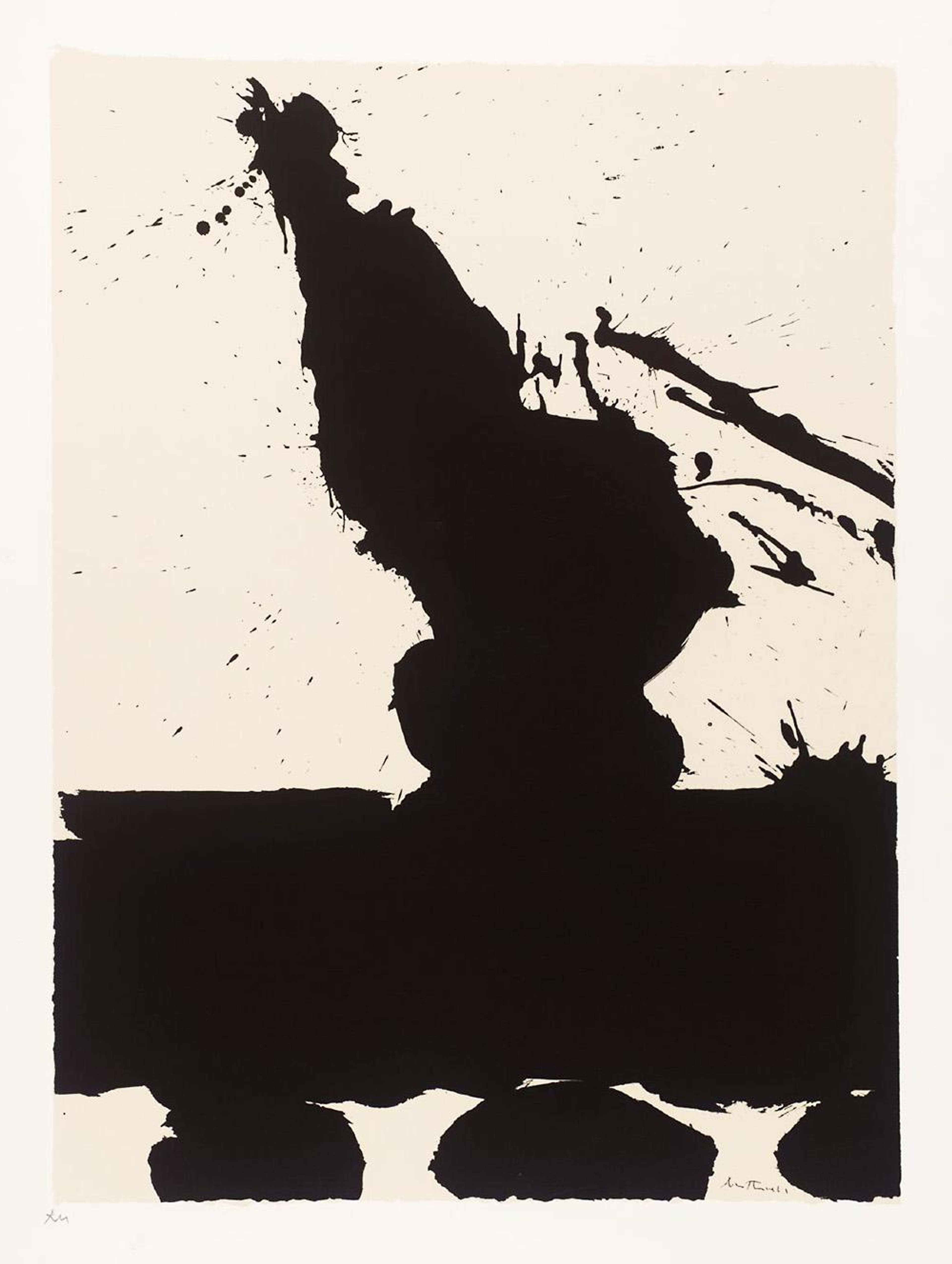 Africa 2 - Signed Print by Robert Motherwell 1970 - MyArtBroker