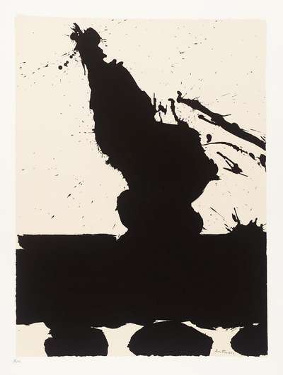 Africa 2 - Signed Print by Robert Motherwell 1970 - MyArtBroker