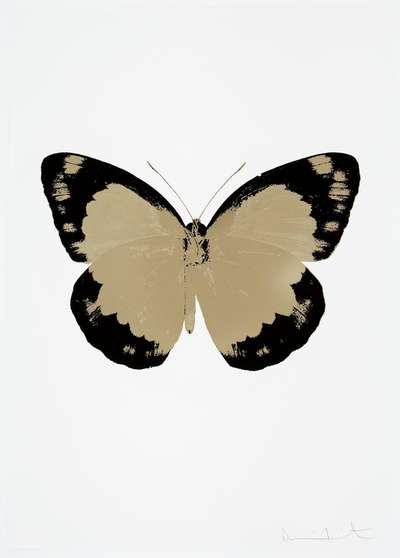 The Souls II (cool gold, raven black, blind impression) - Signed Print by Damien Hirst 2010 - MyArtBroker
