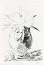 Andy Warhol: Flowers (black and white) (F. & S. II.104) - Signed Print