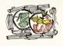 Roy Lichtenstein: Two Apples - Signed Print