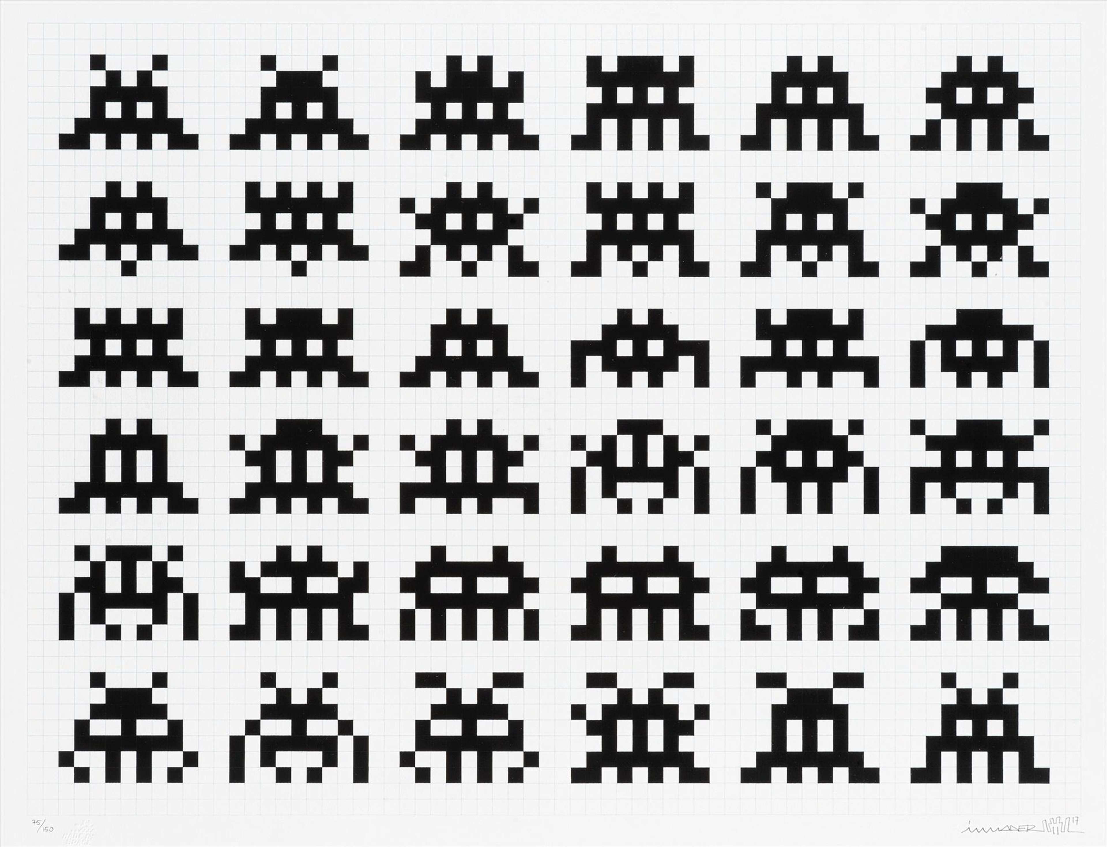 Repetition, Variation, Evolution d'Invader