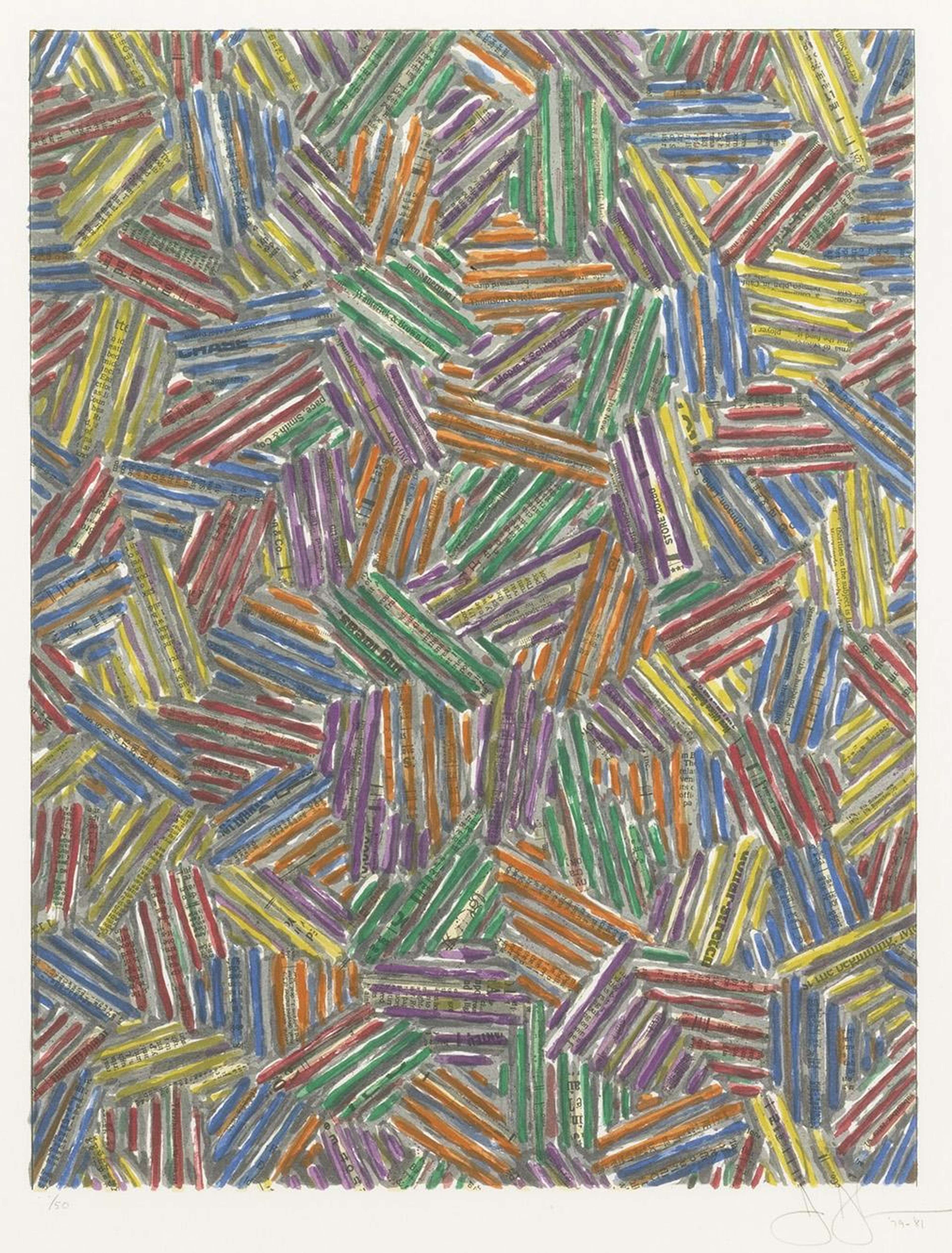 Cicada II (ULAE 214) - Signed Print by Jasper Johns 1981 - MyArtBroker