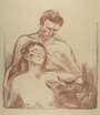 Edvard Munch: Two Humans - Signed Print