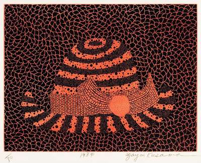 Hat - Signed Print by Yayoi Kusama 1984 - MyArtBroker