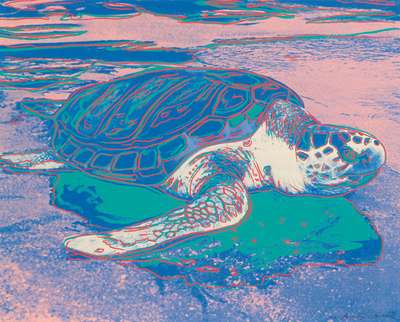 Turtle (F. & S. II.360A) - Signed Print by Andy Warhol 1985 - MyArtBroker