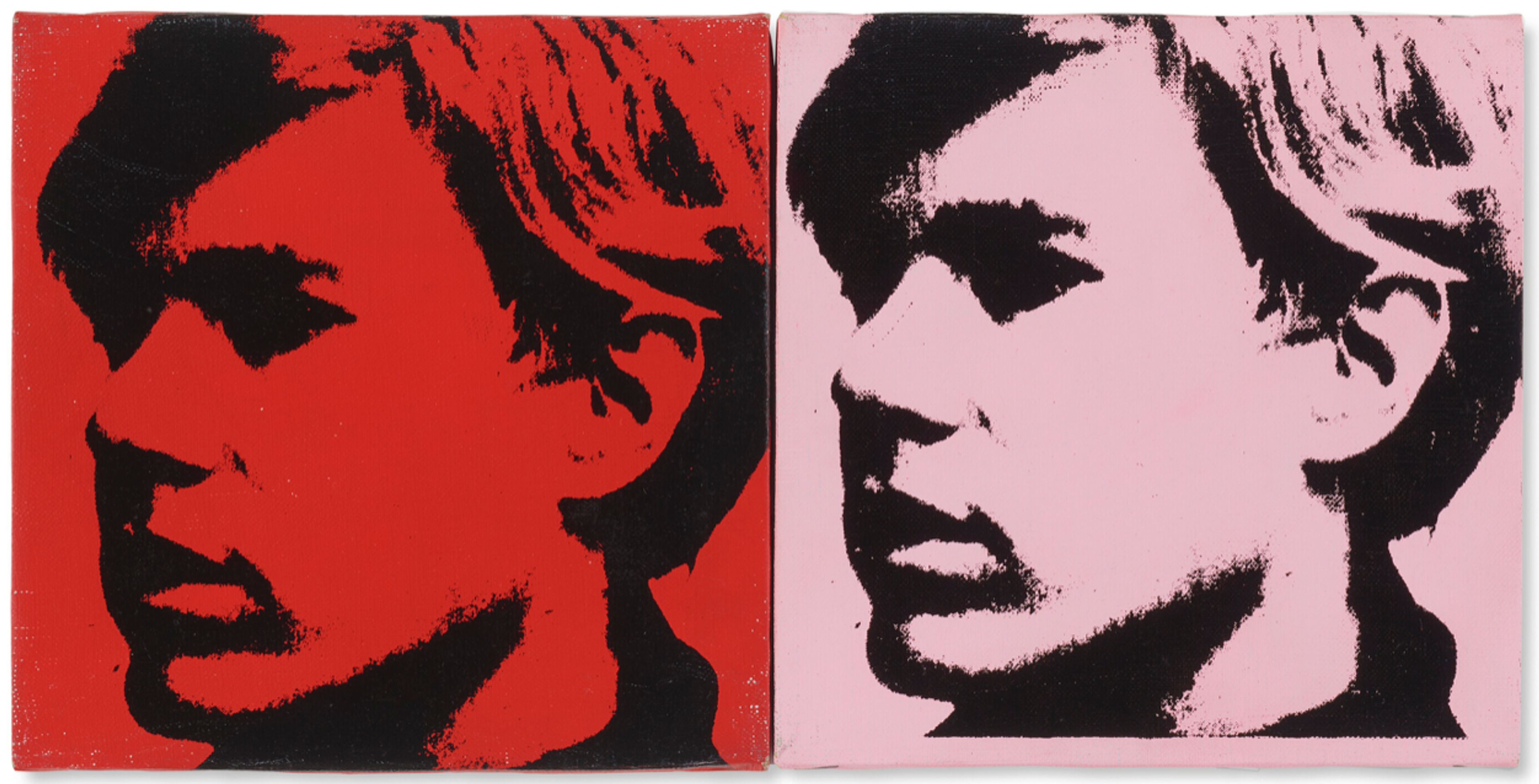 Image © Christie's / Self-Portrait (deux œuvres) © Andy Warhol 1967
