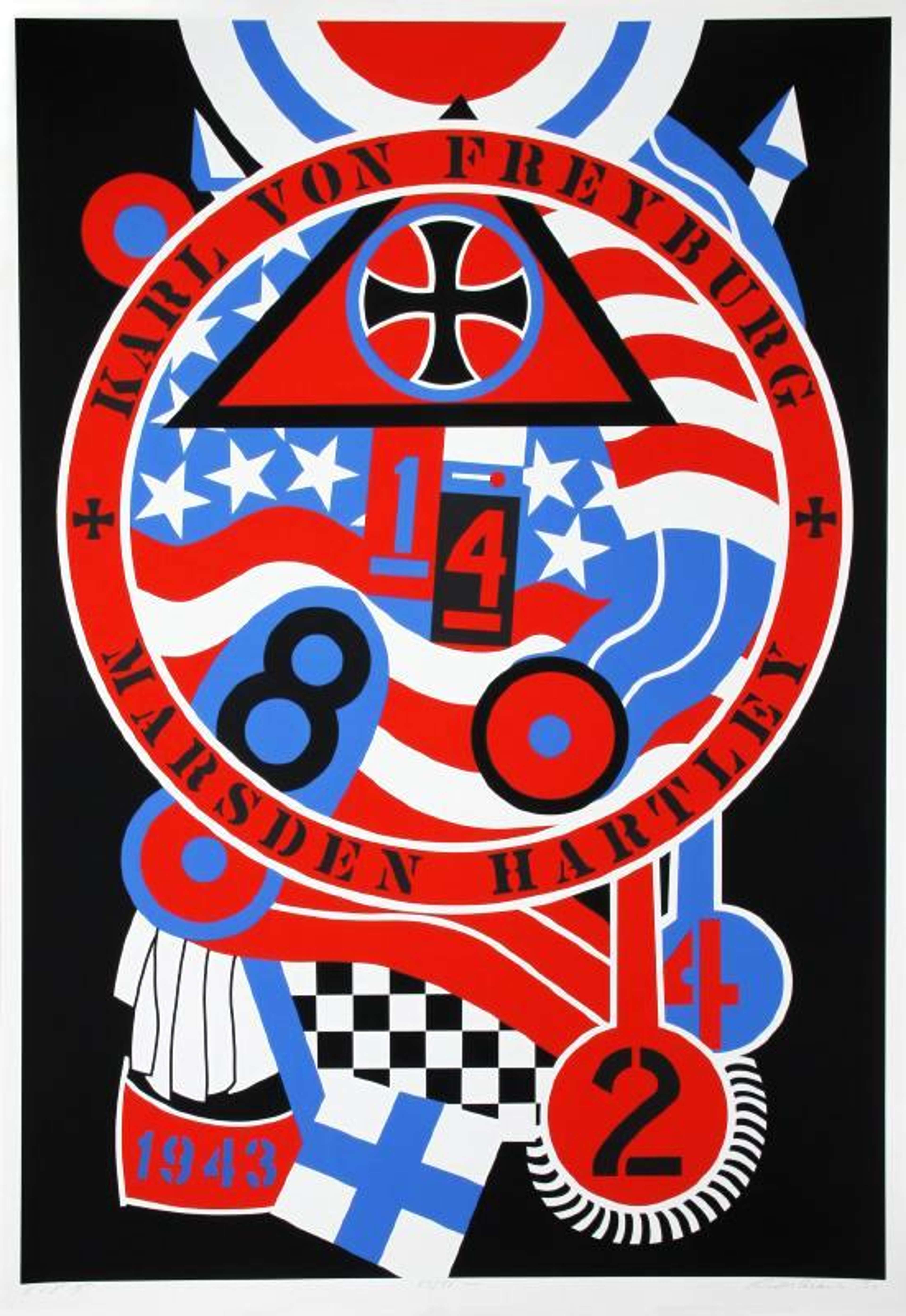 KVF II - Signed Print by Robert Indiana 1990 - MyArtBroker