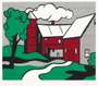 Roy Lichtenstein: Red Barn - Signed Print