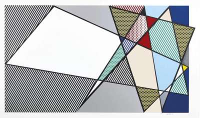 Imperfect (C. 221) - Signed Print by Roy Lichtenstein 1988 - MyArtBroker