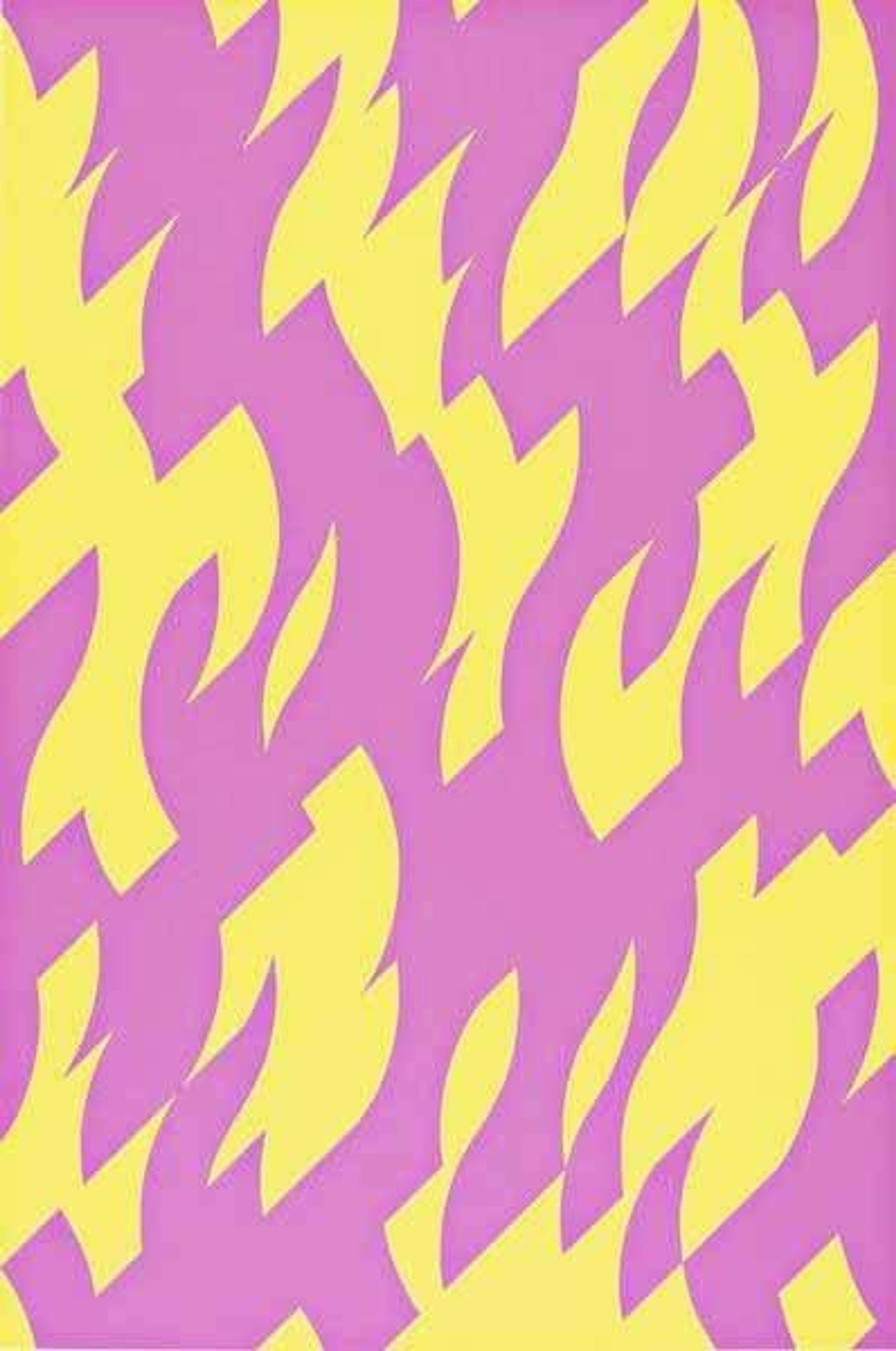 Magenta et Yellow de Bridget Riley - MyArtBroker