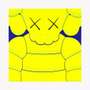 KAWS: What Party (yellow) - Signed Print