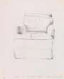 David Hockney: Chair, 38 The Colony, Malibu - Signed Print