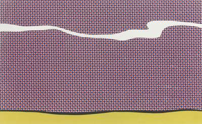 Landscape 1 - Signed Print by Roy Lichtenstein 1967 - MyArtBroker