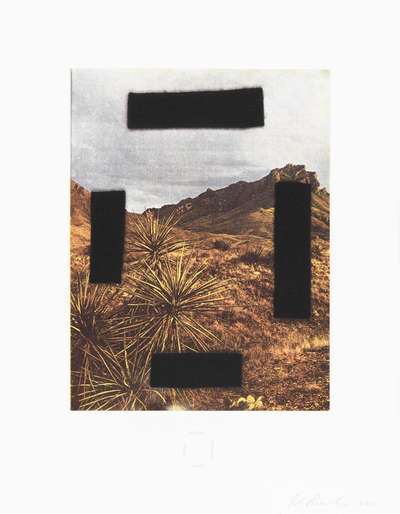 Noose Around Your Neck - Signed Print by Ed Ruscha 2001 - MyArtBroker