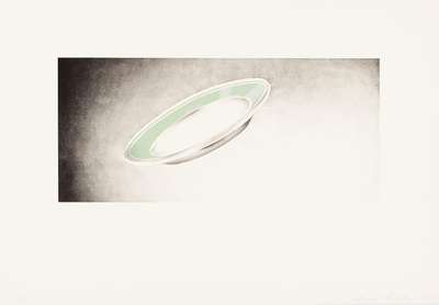Plate - Signed Print by Ed Ruscha 1974 - MyArtBroker
