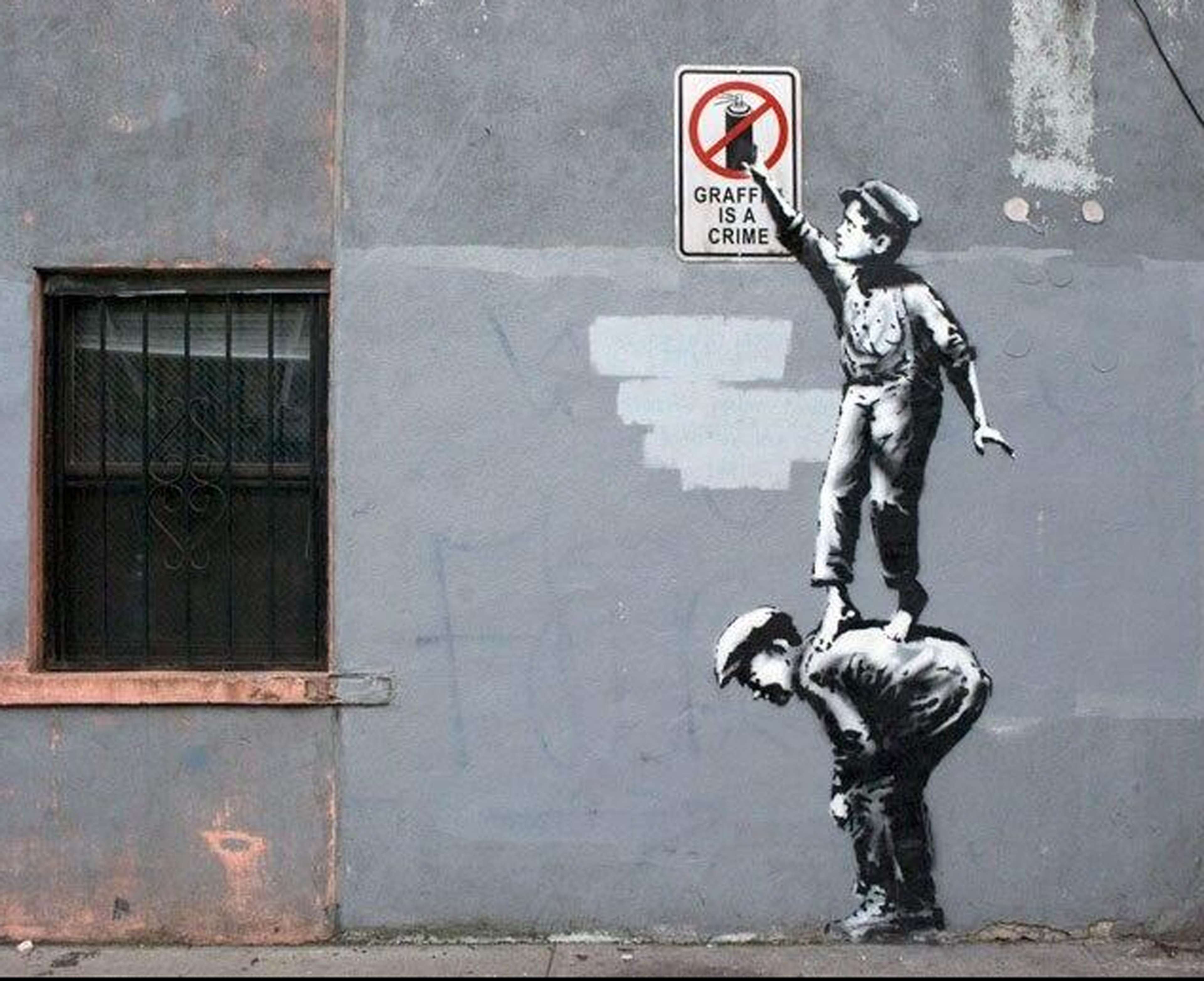 « The Street Is In Play » de Banksy, New York - MyArtBroker