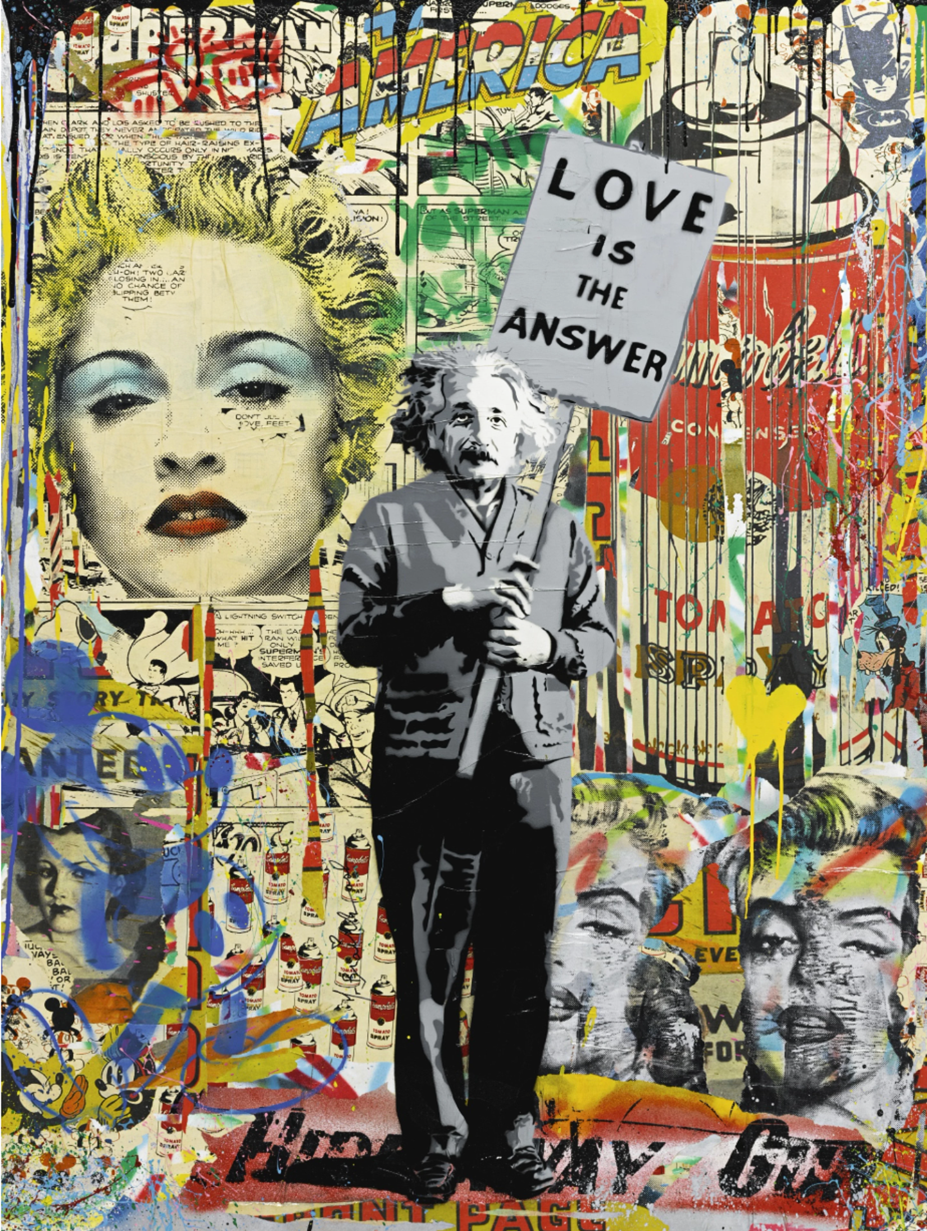 Einstein par Mr Brainwash