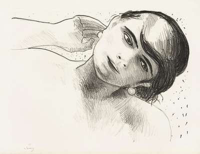 Tête De Femme De Face - Signed Print by Andre Derain 1927 - MyArtBroker