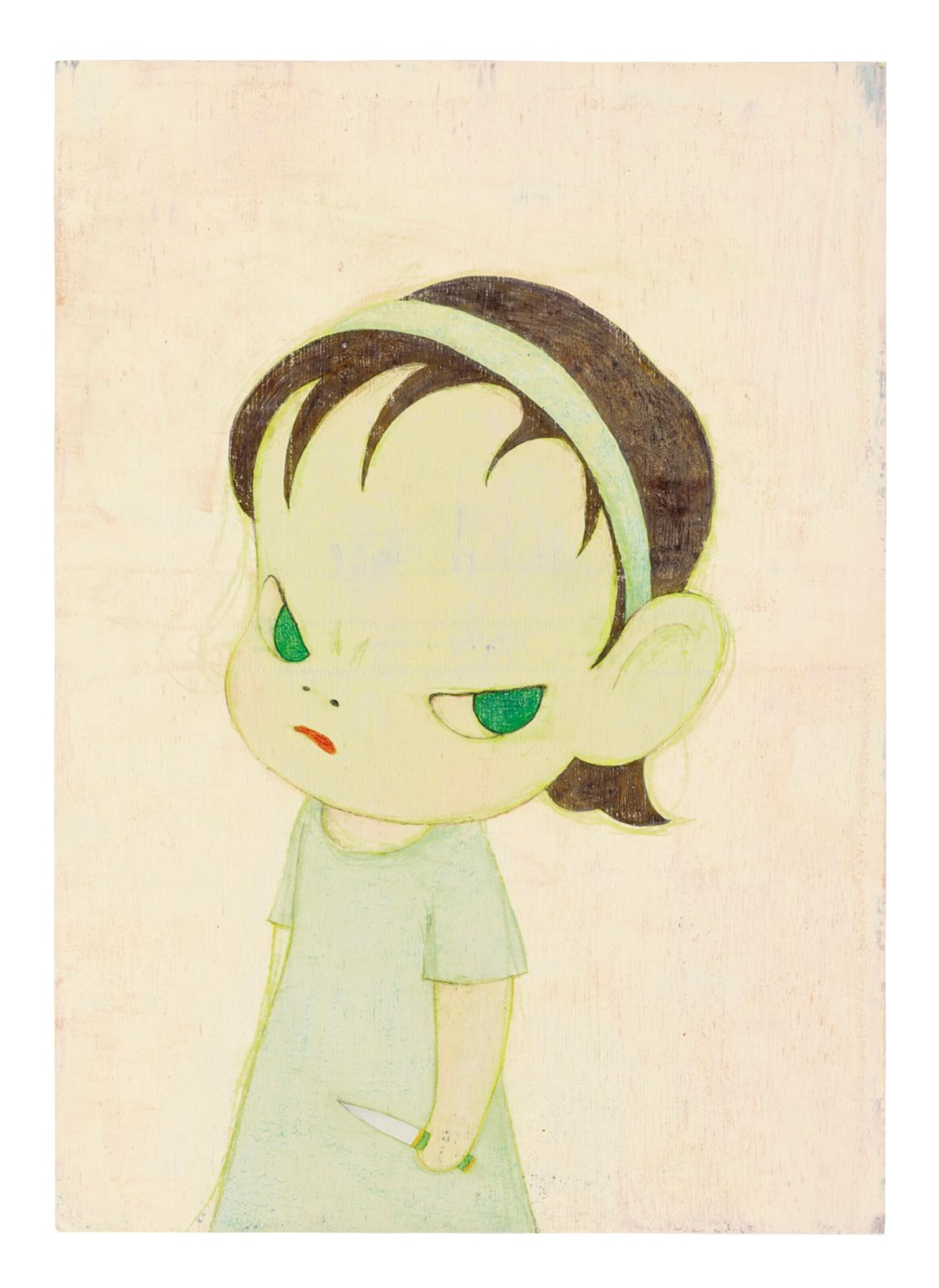 Fille au couteau, Yoshitomo Nara
