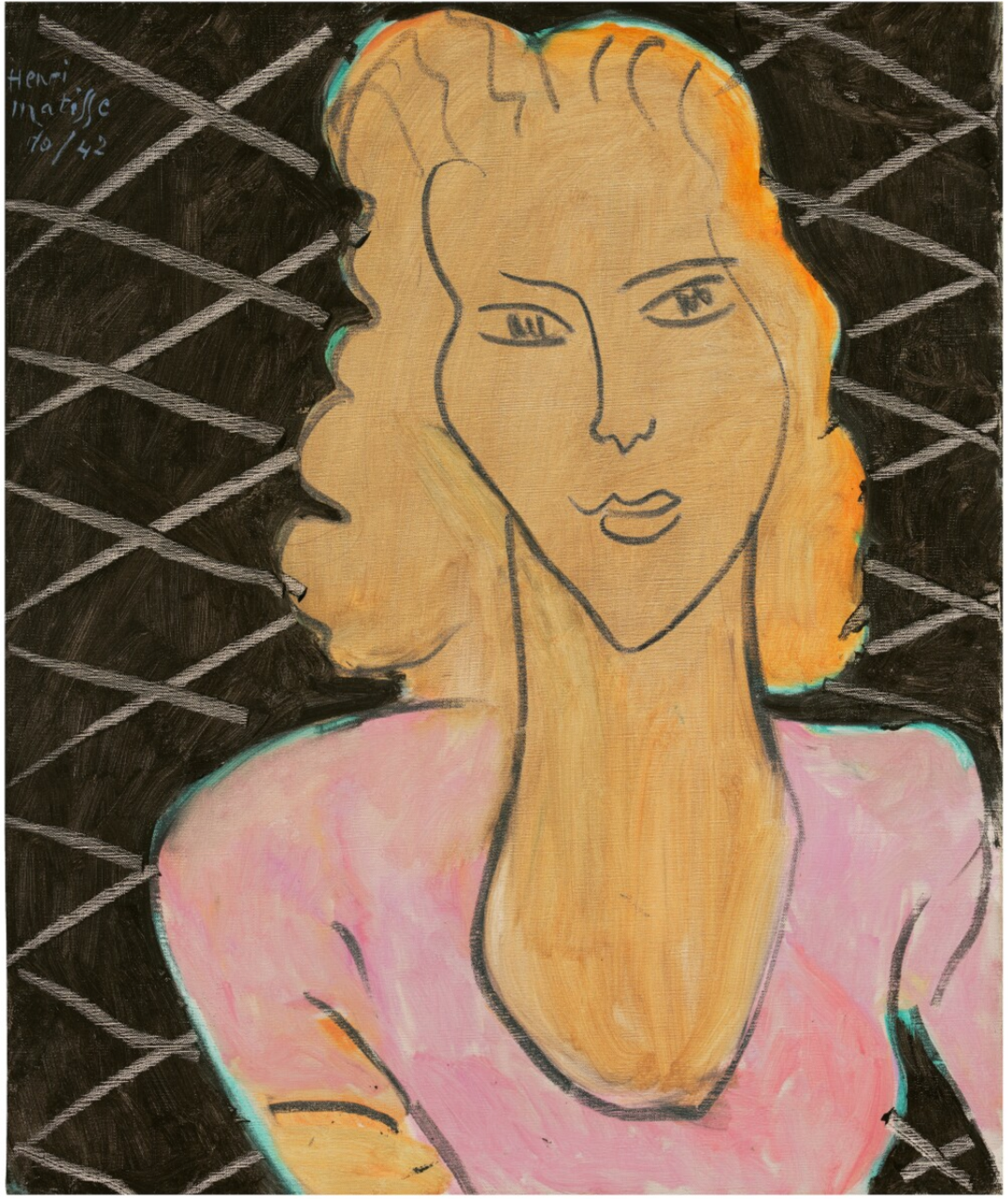 Jeune fille en robe rose par Henri Matisse - Sotheby's