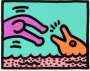 Keith Haring: Pop Shop V, Plate I - Unsigned Print