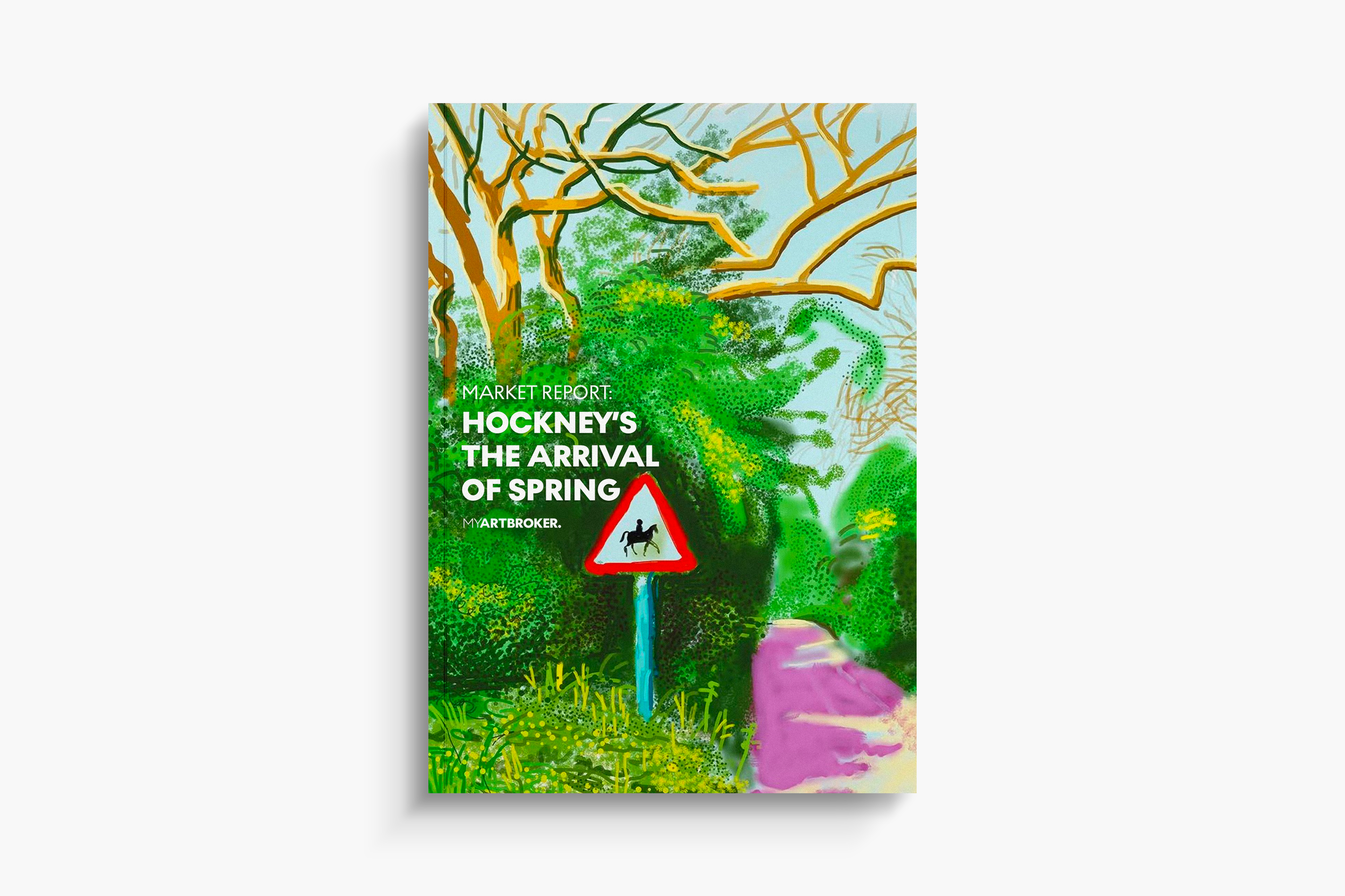 Hockney's The Arrival Of Spring