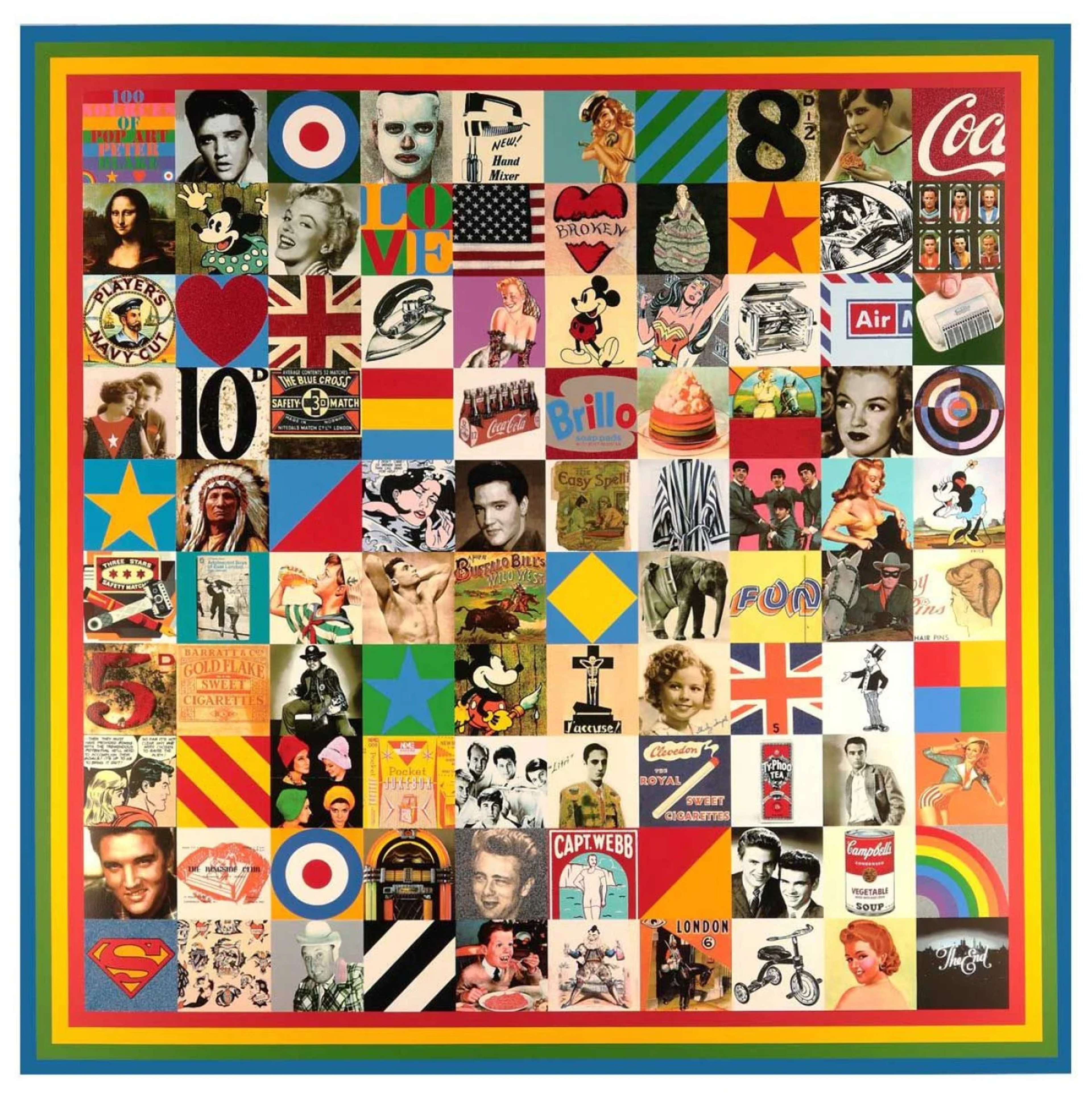 100 Sources Of Pop Art par Peter Blake