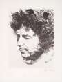 Ronnie Wood: Bob Dylan - Signed Print