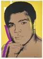 Andy Warhol: Muhammad Ali (F. & S. II.182) - Signed Print
