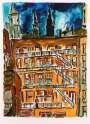 Bob Dylan: Cityscape (2014) - Signed Print