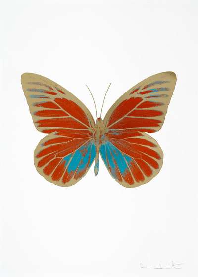 The Souls IV (prairie copper, topaz, cool gold) - Signed Print by Damien Hirst 2010 - MyArtBroker